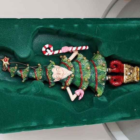 NIB Christmas Elf Fanciful Holiday Ornament - Picture 1 of 6